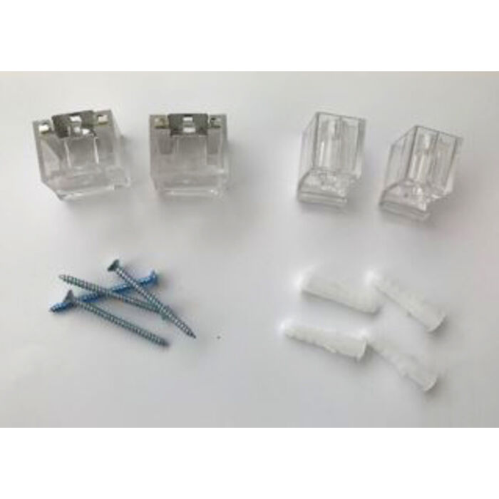 Ganchos cuadro cristal (4/piezas)