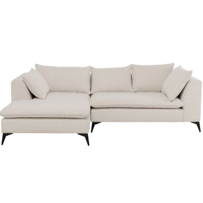 [29897] Corner Sofa Jimmy Cream Left