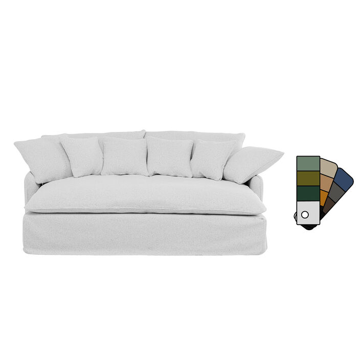 Sofa Boheme Crema 230cm