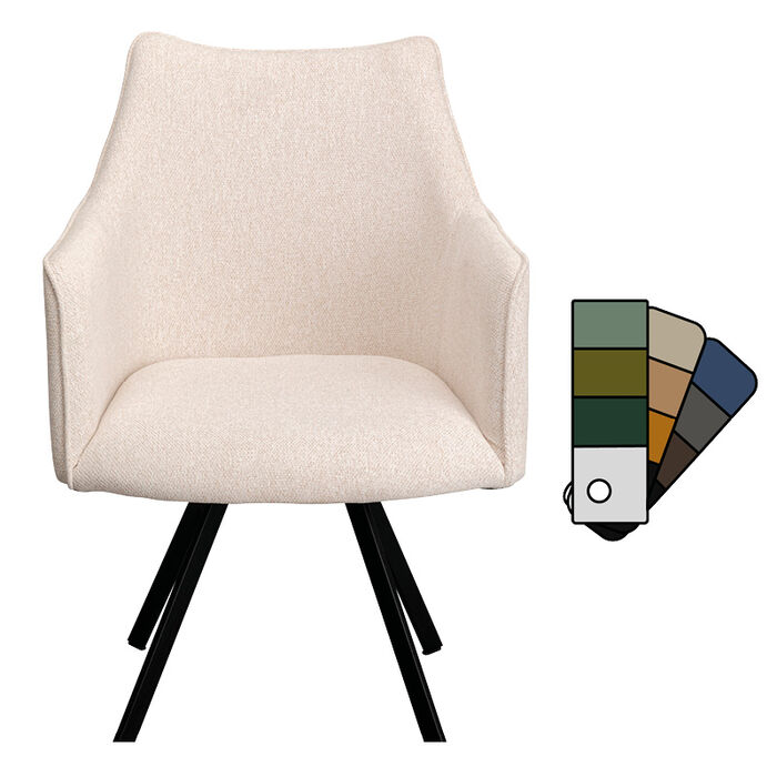 Chaise pivotante Modino cat 1 individuel