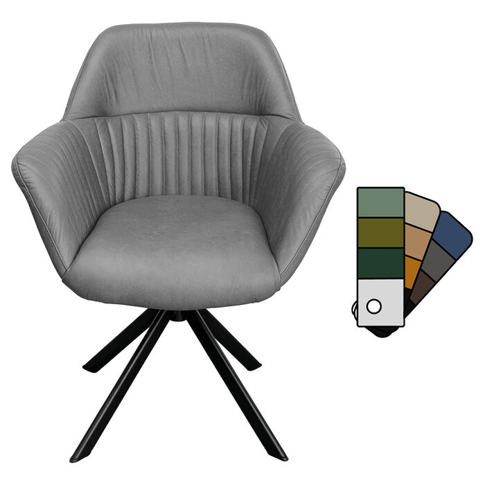 Chaise pivotante Calvin cat 1 individuel