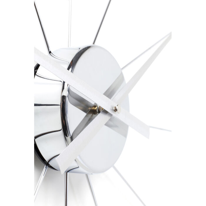[30199] Wall Clock Like Umbrella Chrome - 3