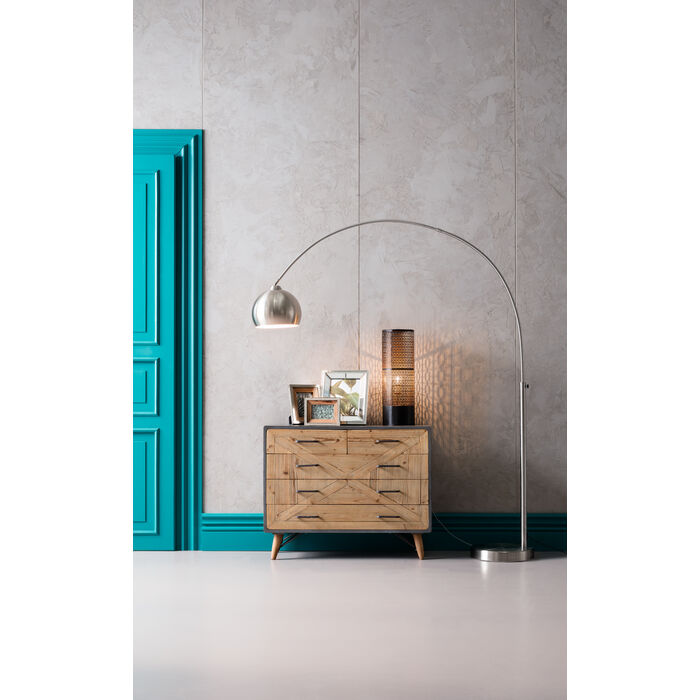 Floor Lamp Lounge Satin Small Deal Econo