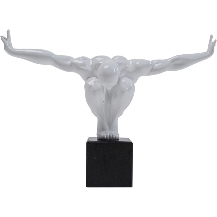 [30795] Objeto deco Athlet blanco peq