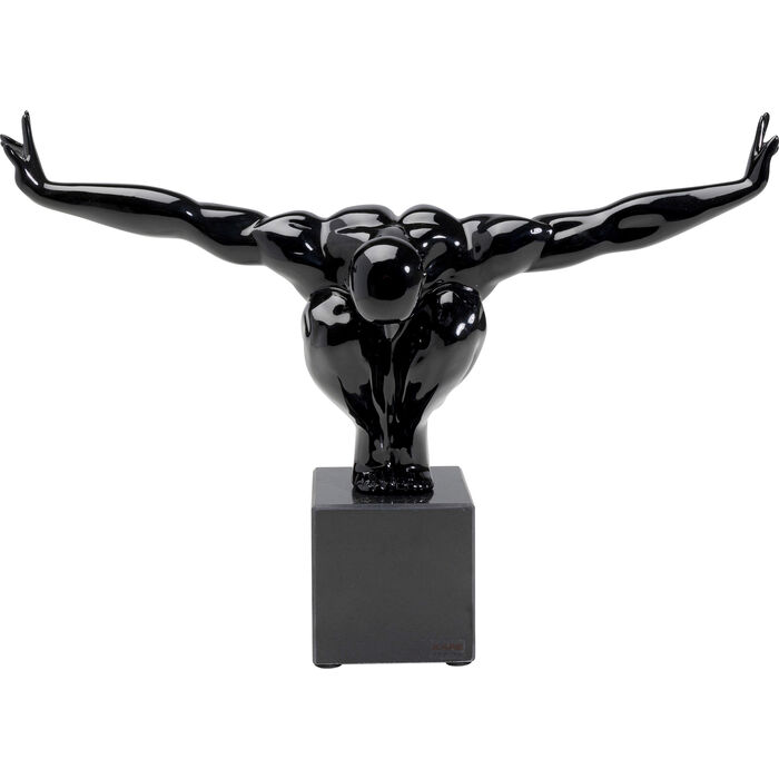 Deco Object Athlet Black Small 43cm