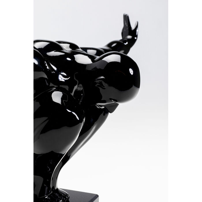 [30796] Deco Object Athlet Black Small 43cm - 3