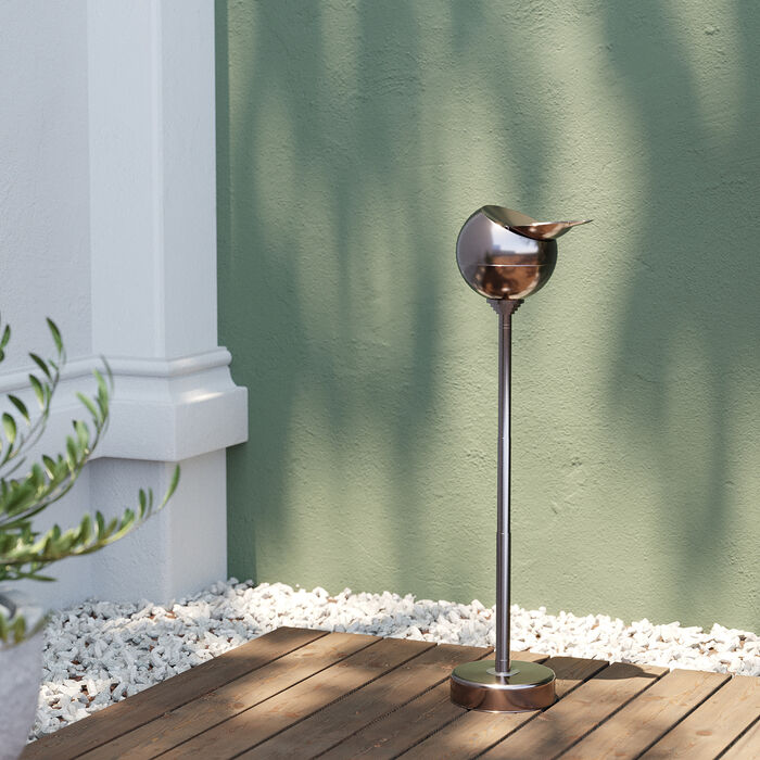 Floor Ashtray Spheric Graphit