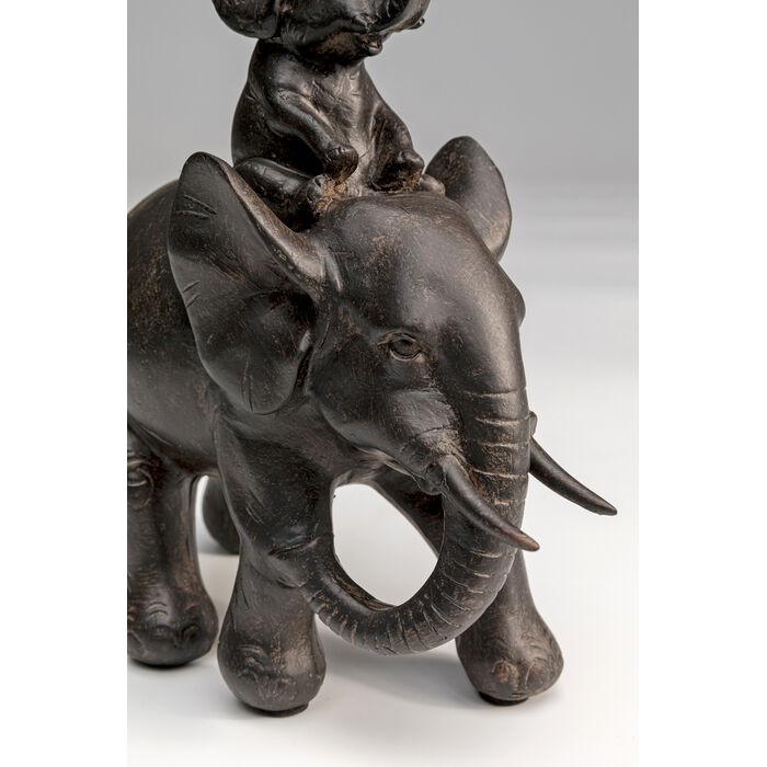 [31361] Deco Figurine Elefant Dumbo Uno Brown - 4