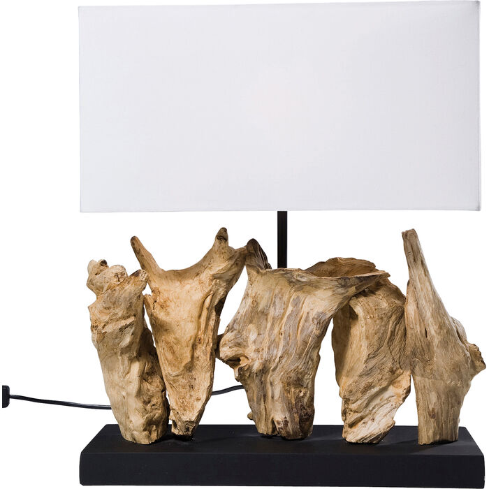 Lampe à poser verticale nature 43cm