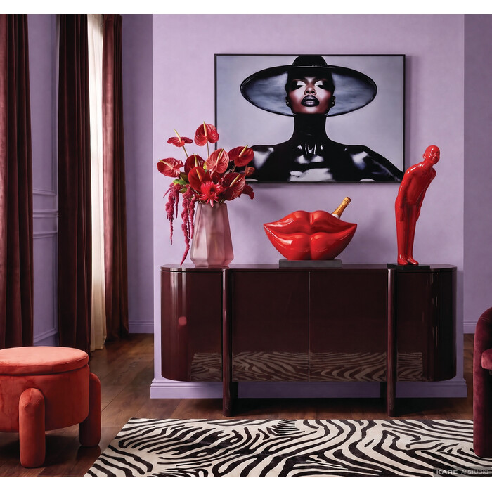 [32985] Figurine décorative Welcome Guest rouge PM - 1