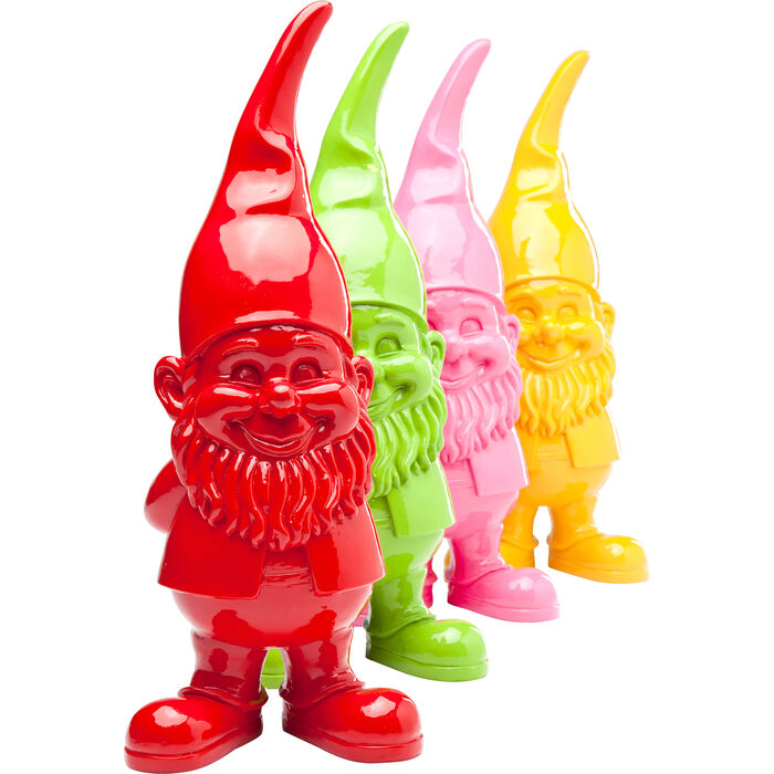 Figurine décorative Nain Colore 46cm ass.
