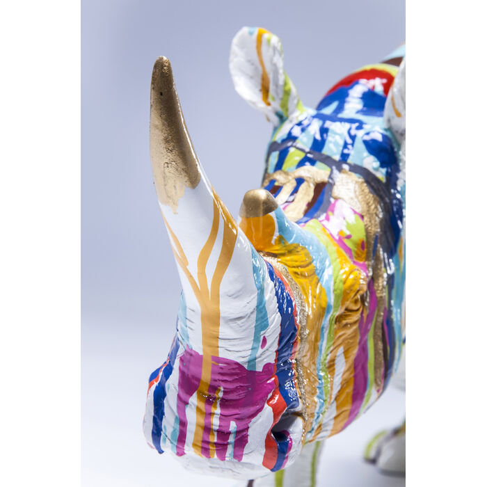 [37348] Figura deco Rhino Colore 26cm - 4