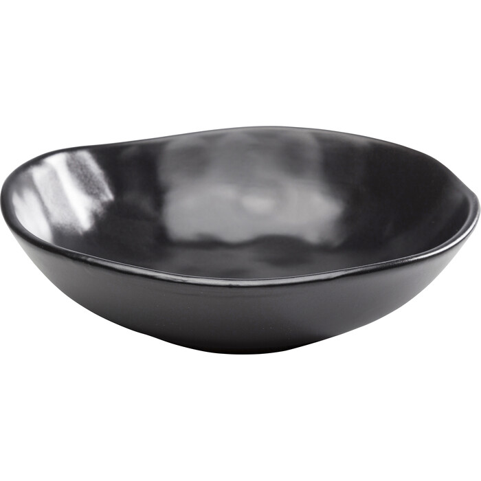 Pjatë Deep Organic Black Ø22cm