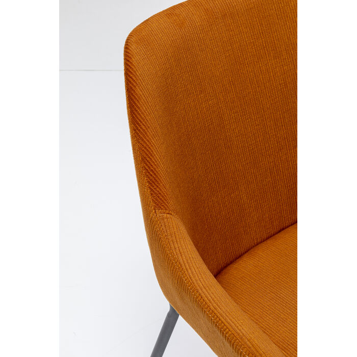 [40035] Chair with Armrest Avignon Orange (2/Set) - 4