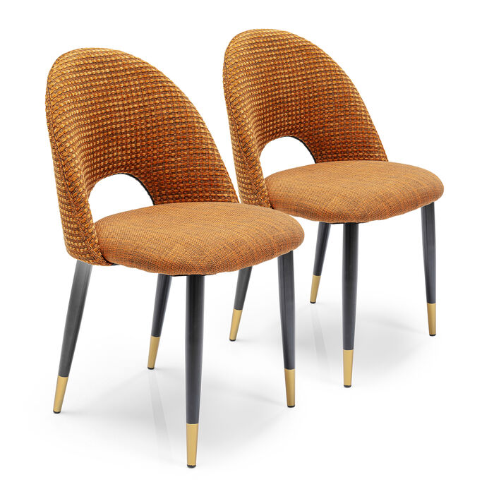[40039] Chaise Hudson Orange (2/Set)