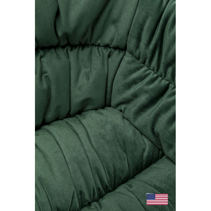 [40043] Silla giratoria Colmar verde - 3