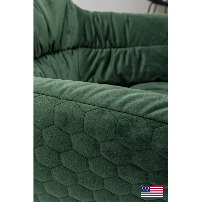 [40043] Silla giratoria Colmar verde - 4