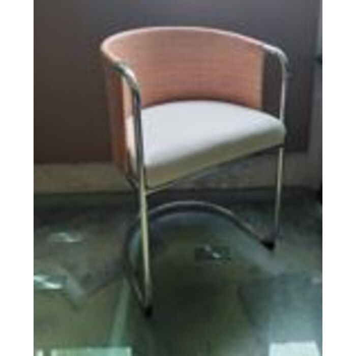 [40075] Chaise cantilever Jessi rotin