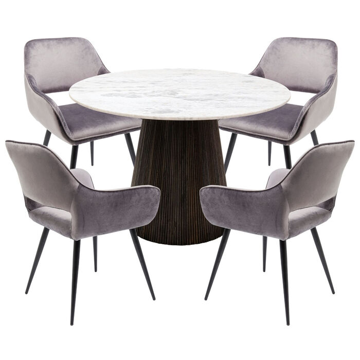 [40378] Set Dining Francisco Glenn Gri (5/part)