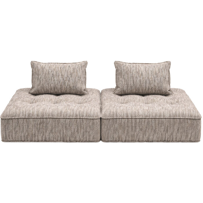 [40519] Sofa Portofino Grey (2/Set)