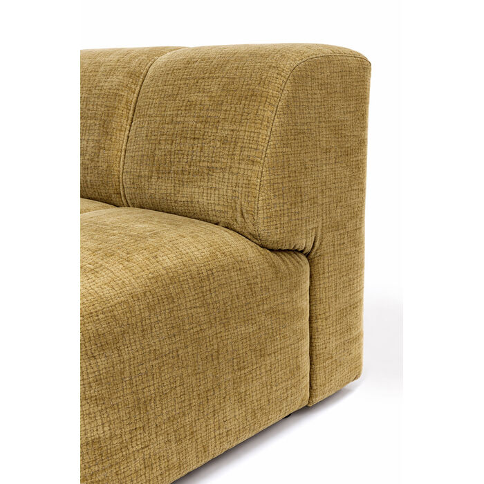 [40655] Canapé d'angle Belami doré gauche 265cm - 3
