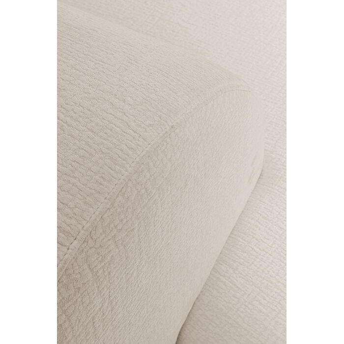 [40873] Canapé d'angle Soft Edge gauche crème - 4