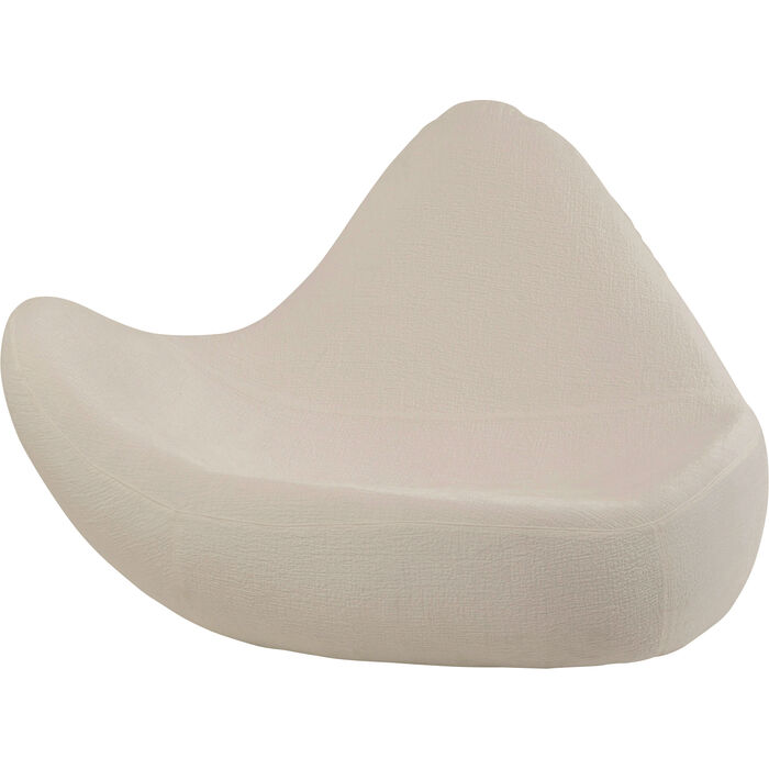 Butaca Glow Wave XXL Crema 164cm