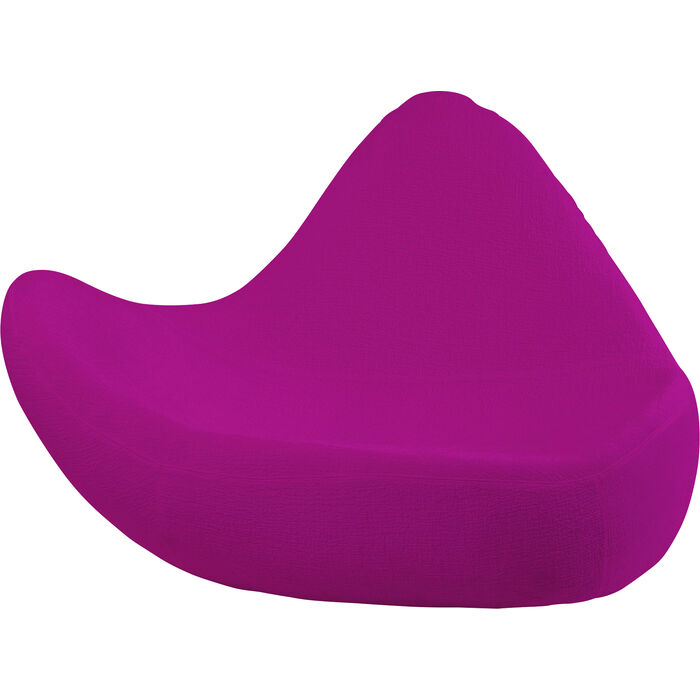 [40896] Butaca Glow Wave XXL Rosa 164cm