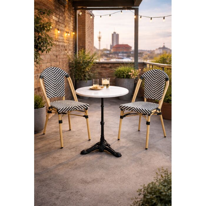 Garden Set French Bistro black (3/part)