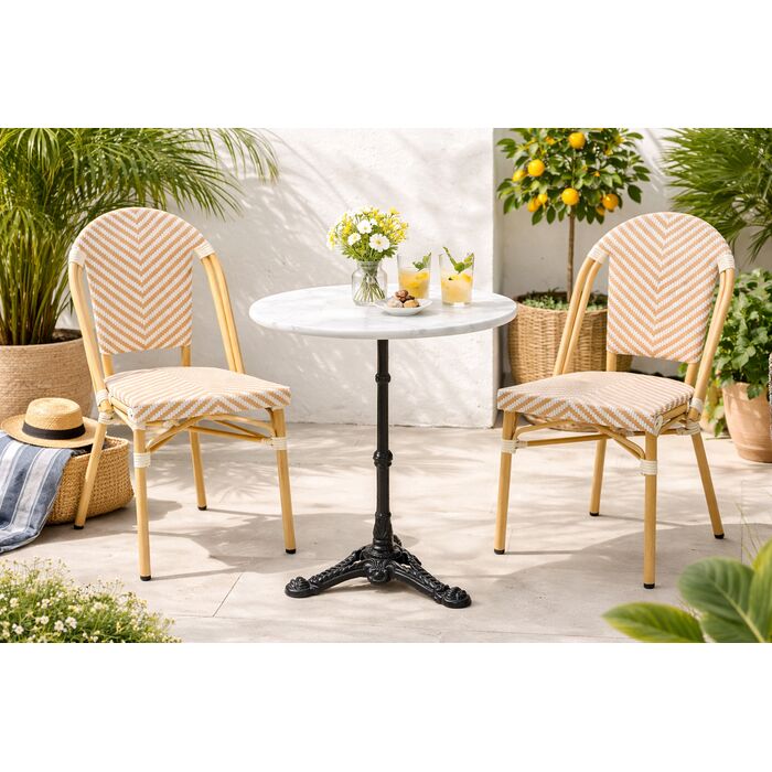 Garden Set French Bistro cream (3/part)