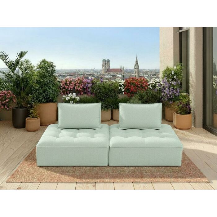 Sofa Portofino Mint Outdoor (2/Set)