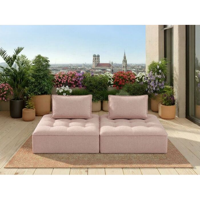 Sofa Portofino Rosé Outdoor (2/Set)