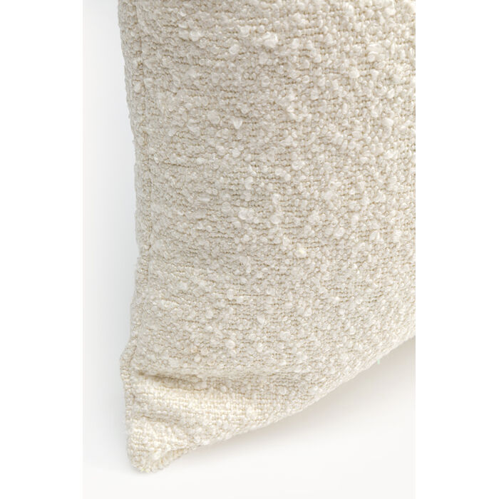 [42184] Coussin Boucle crème 40x40cm Limited - 4