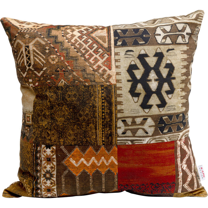 [42187] Cushion Patchwork Blue 40x40cm Limited