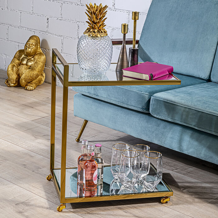 [42214] Verre à eau Diamond Gold Rim (4/Set) - 2