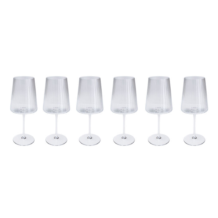 Wine Glass Riffle (6/Set)