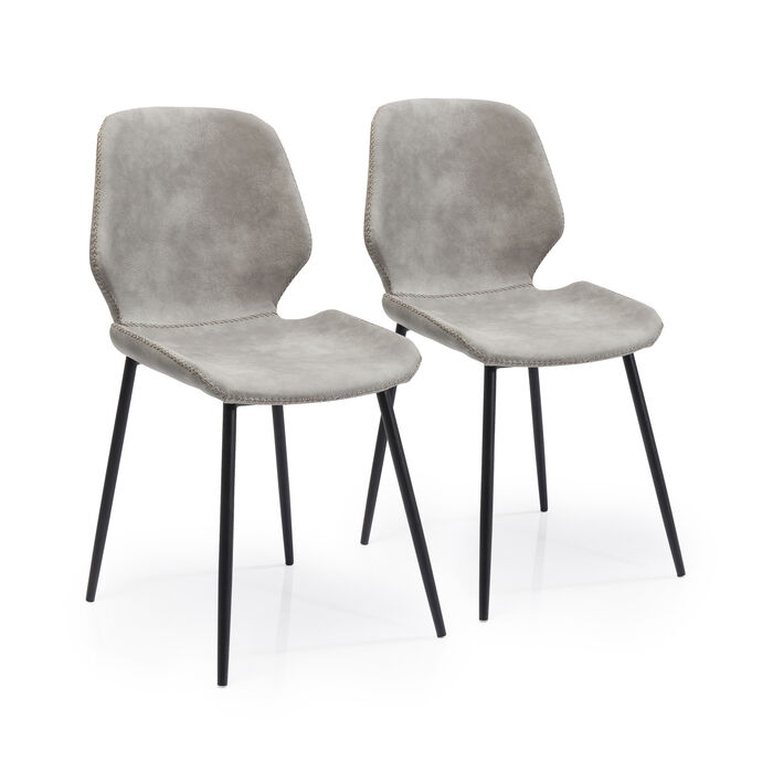 Chair Honey Moon Grey (2/Set)