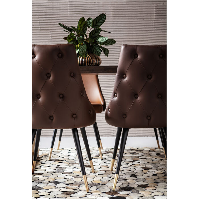 [43844] Chaise Urban Desire Brown (2/Set) - 2