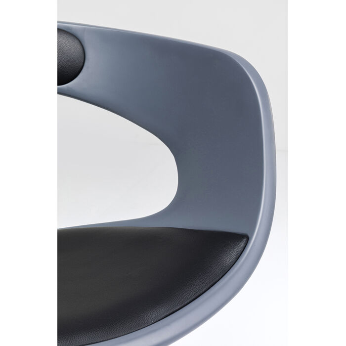 [43951] Chaise pivotante Retro Easy gris - 3