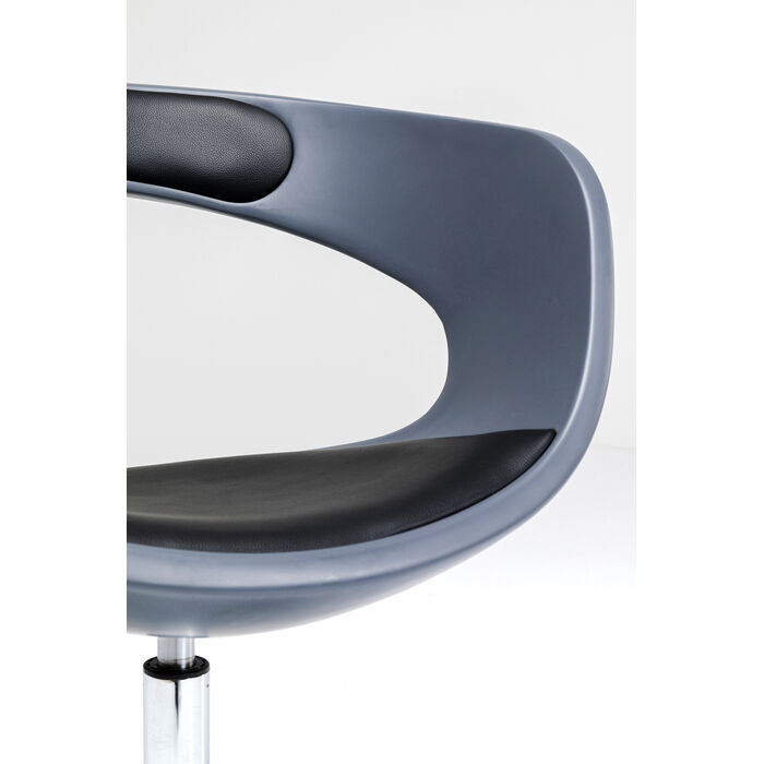 [43951] Chaise pivotante Retro Easy gris - 4