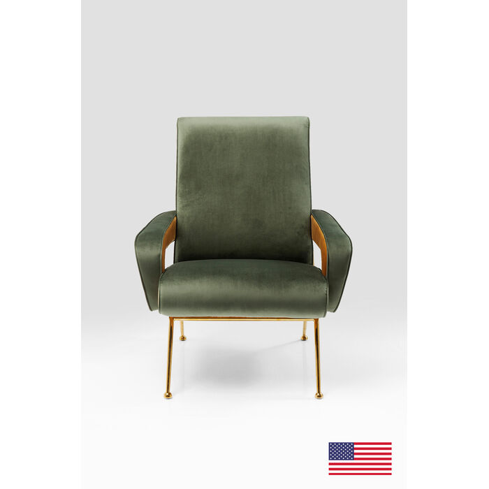 Armchair Luna High Green
