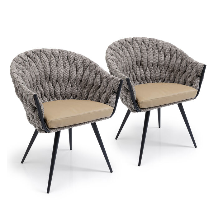 [44649] Silla rep. Knot Tweed (2/Set)