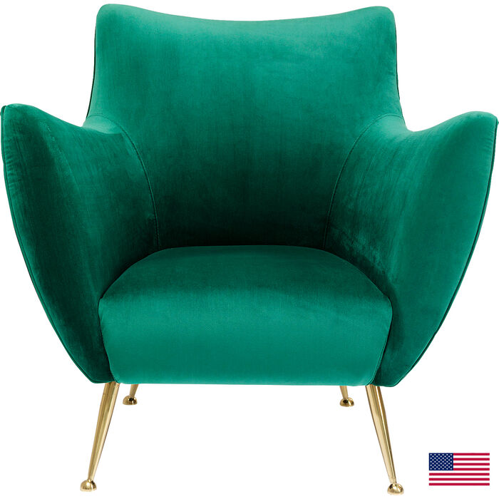 [45163] Fauteuil Goldfinger vert