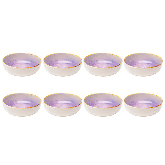 Bowl Shirley Violett Ø18cm (8/Set)
