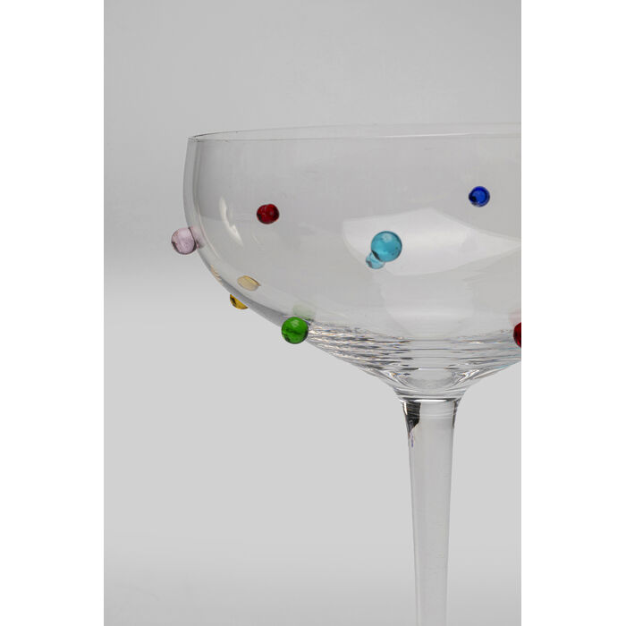 [47196] Vaso cóctel Party Dots 19cm (4/Set) - 3
