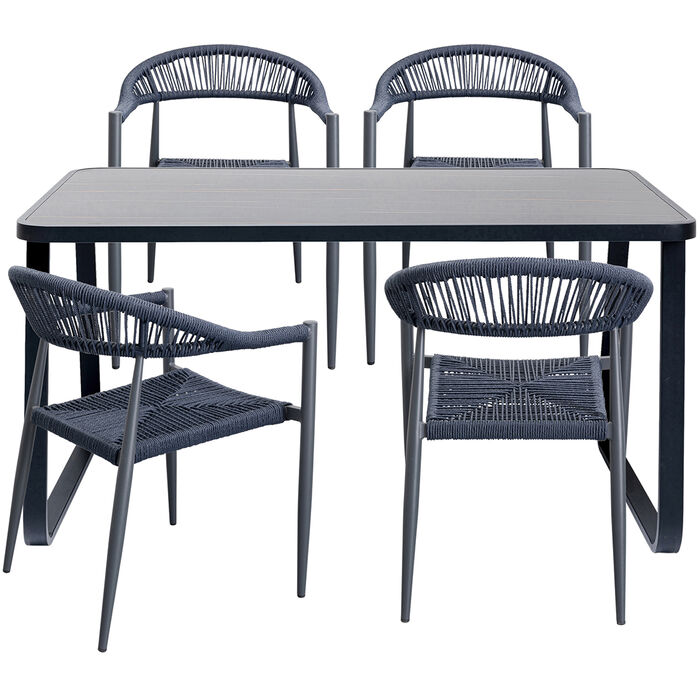Outdoor Set Santos Blue (5/part)