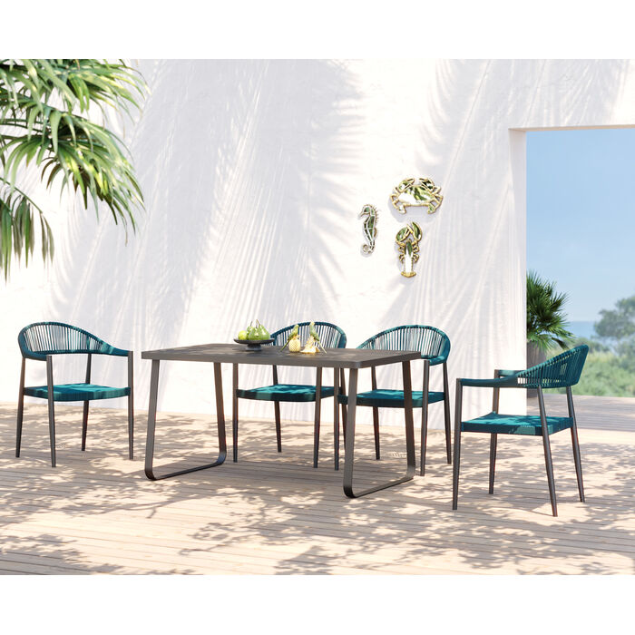 Outdoor Set Santos Blue (5/part)