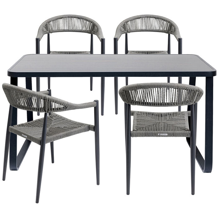 Outdoor Set Santos Grey (5/part)