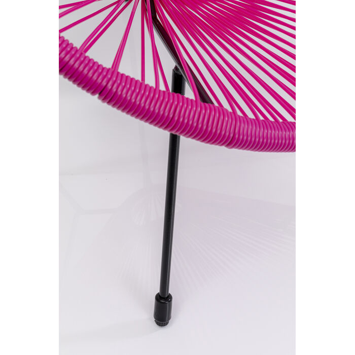 [47423] Armchair Acapulco Pink (2/Set) - 4