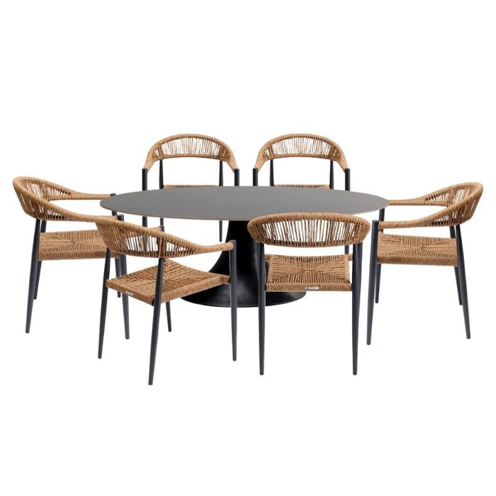 Garden Set Palma Possibilita 220cm Nature (7/part)